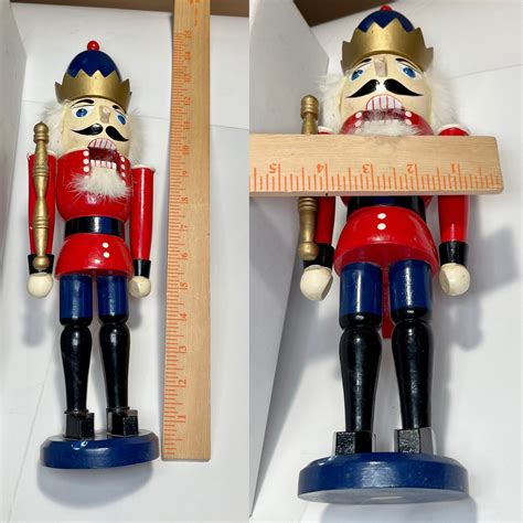 Large Nutcracker Soldier, Vintage Nutcracker Collectible Figurine ...