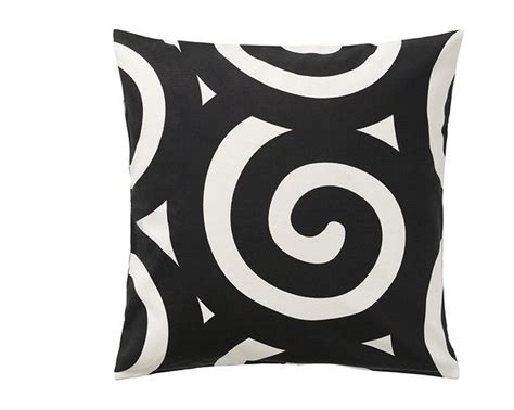 Amazon.com - Ikea Tradklover Throw Pillow Cover Cushion Sleeve Black White Abstract NEW ...