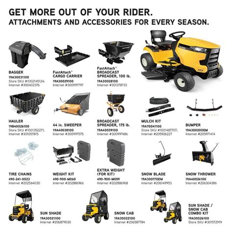 Cub Cadet LT42 XT1 547cc EFI Riding Mower – Mower Select – Find The ...