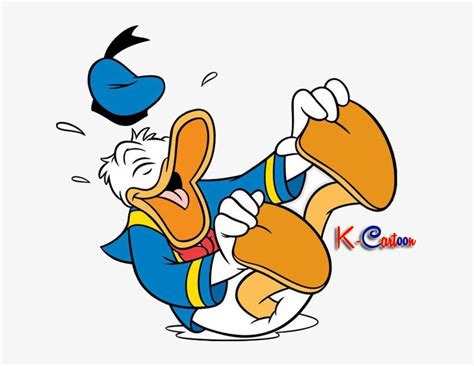 Donal Bebek Tertawa Vector Png - Cartoon Donald Duck Laughing - 629x554 ...