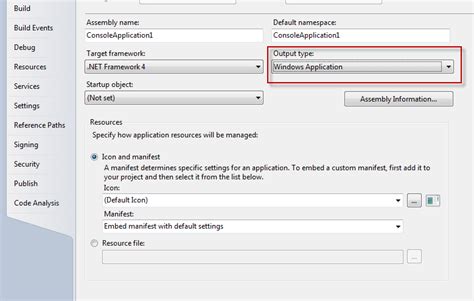 Hiding the Console Window of the .NET/C# Console Application