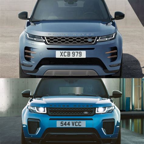 Photo Comparison: 2020 Range Rover Evoque vs. 2015 Range Rover Evoque - autoevolution