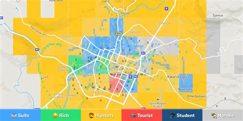 Podgorica Neighborhood Map