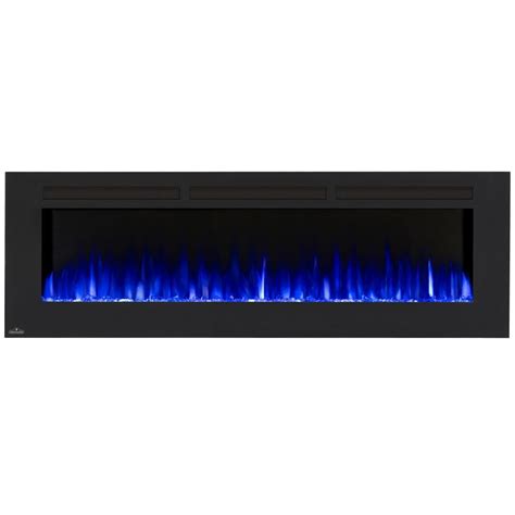 Napoleon 72-inch Wall-Mount Linear Electric Fireplace in Black | The Home Depot Canada