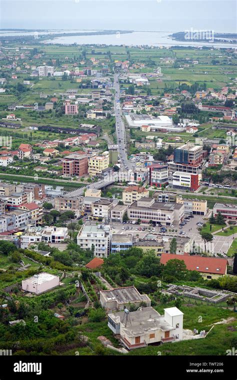 LEZHE, ALBANIA - CIRCA MAY 2019 View from the old fortress Stock Photo - Alamy