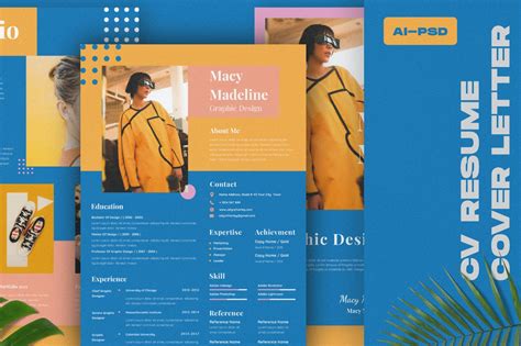 17 Free Clean Modern CV / Resume Templates (PSD) | Freebies | Graphic Design Junction