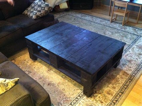 Other side | Pallet house, Coffee table, Diy table