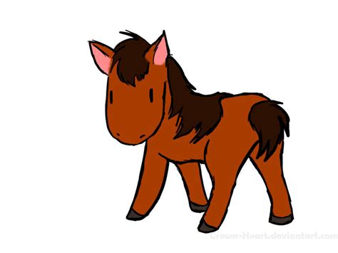 Chibi Horse by Crown-Heart on DeviantArt