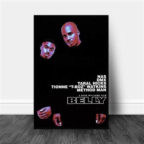 Belly Dmx Movies Poster Belly Movie Poster/ Canvas DMX Belly | Etsy