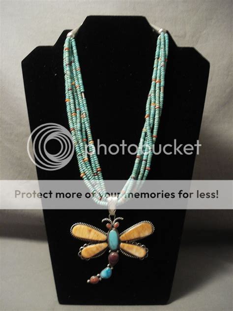 MUSEUM VINTAGE NAVAJO TURQUOISE SILVER NECKLACE | eBay