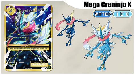 Pokemon Mega Greninja Card