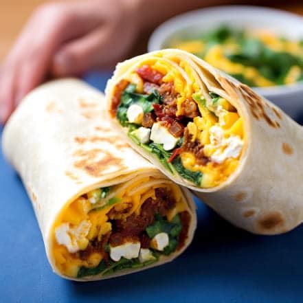 Easy Breakfast Burritos - Quick Homemade Recipes