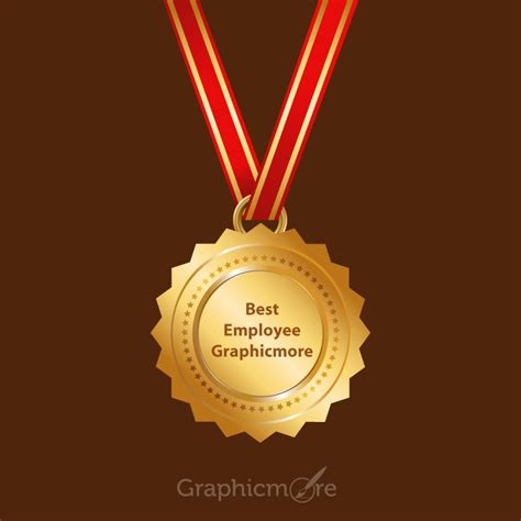 GraphicMore Gold Medal Design Free Vector File Download