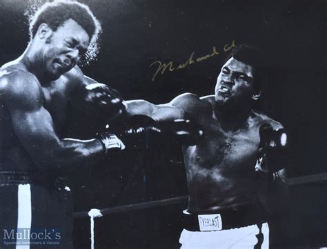 Mullock's Auctions - Muhammad Ali Signed Rumble in the Jungle Zaire...