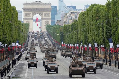 France's Bastille Day parade returns with thousands of troops marching on Champs-Elysees ...