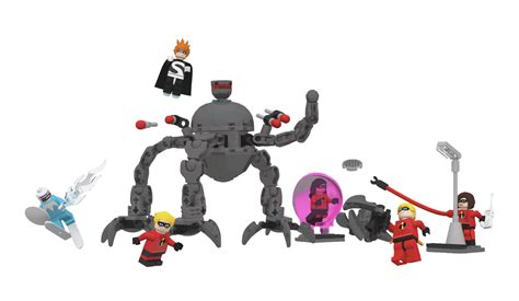 LEGO IDEAS - The Incredibles vs. Syndrome's Omnidroid