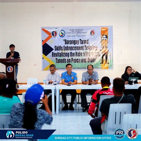 Surigao: Empowering our Barangay Tanods for building a safer community ...