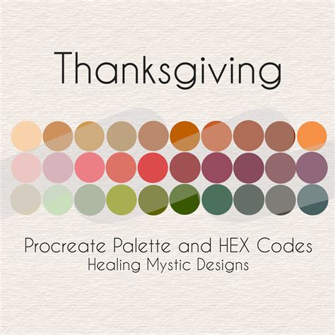 Thanksgiving Color Palette 30 Swatches Fall Days Color | ubicaciondepersonas.cdmx.gob.mx