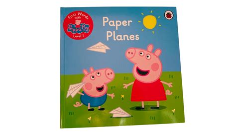 Peppa Pig Paper Planes Story Learning, Let's Read Together a Peppa Pig Story, Read Aloud for ...