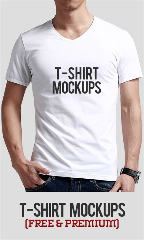 T Shirt Mockups (Free & Premium) For Designers | Mockups | Graphic Design Junction