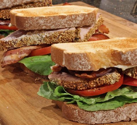 Tuna, Bacon, Lettuce & Tomato Sandwich Recipe – BDOutdoors | Bloodydecks