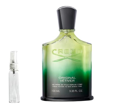 Creed Original Vetiver Authentic Samples | My Fragrance Samples