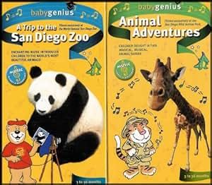 Amazon.com: Baby Genius 2 VHS Videos: A Trip to the San Diego Zoo ...