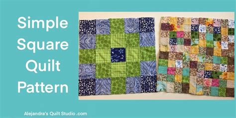 Simple Square Quilt Patterns