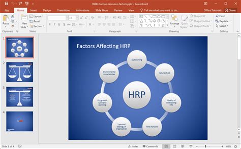 Free Human Resource Powerpoint Template