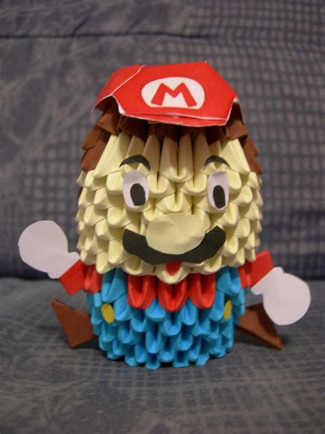 Mario 3D Origami Version 2 by ShinyoYushiro on DeviantArt