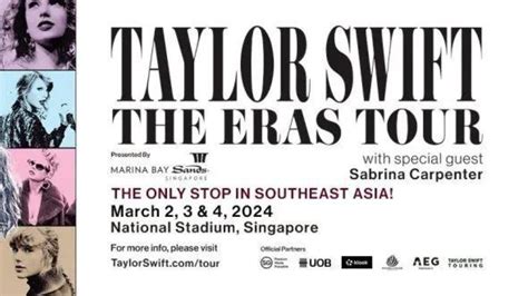 Taylor Swift's The Eras Tour In Singapore 2024: Dates, Tickets And More