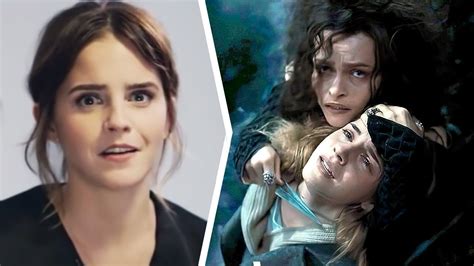 Emma Watson couldn't stop crying during this improvised scene - YouTube