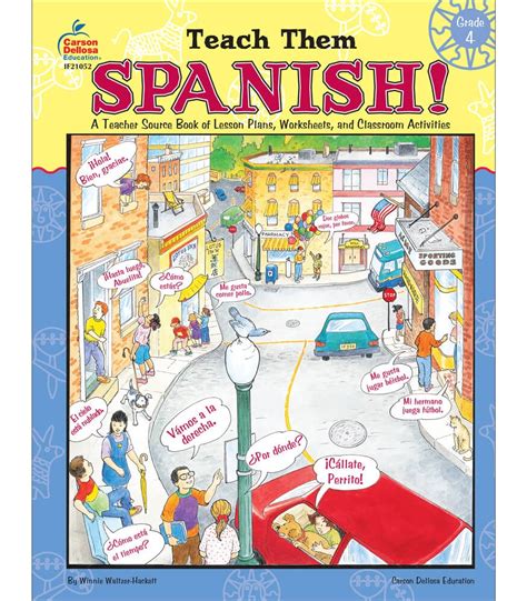 Carson Dellosa Teach Them Spanish!, Grade 4 Resource Book | Michaels