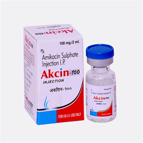 Amikacin Sulphate Injection Manufacturer and Supplier in India