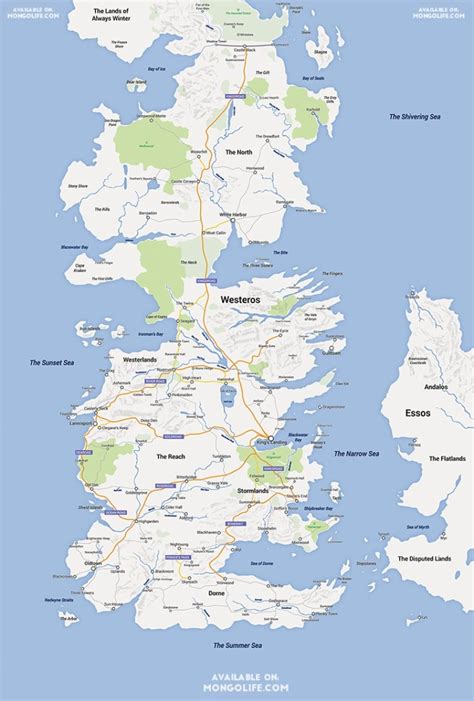 Game of Thrones fan makes Google-style map of Westeros | CBC News