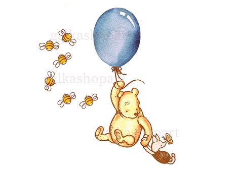 Winnie The Pooh Classic Baby Clipart