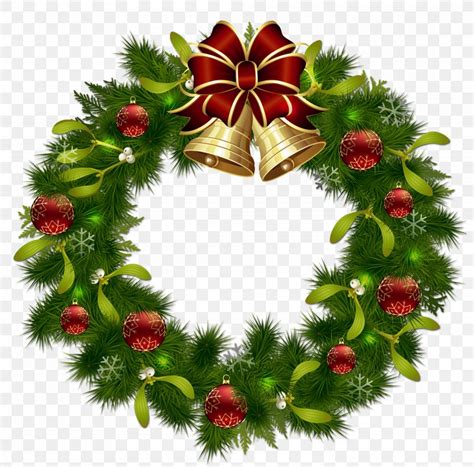 Wreath Christmas Garland Clip Art, PNG, Christmas
