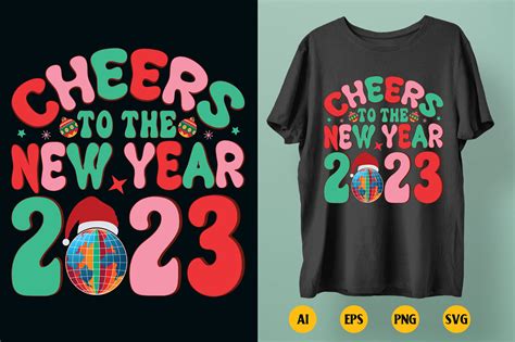 Happy New Year 2023 T-shirt Design 01 Graphic by N designer99 ...