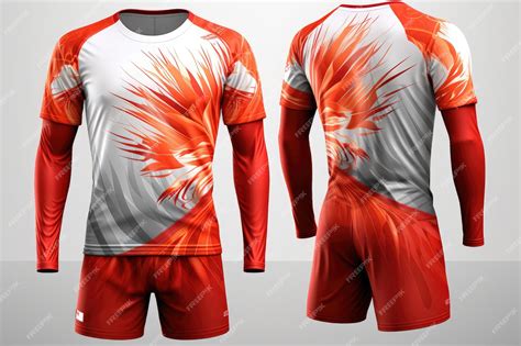 Premium Photo | 3d sport uniform design