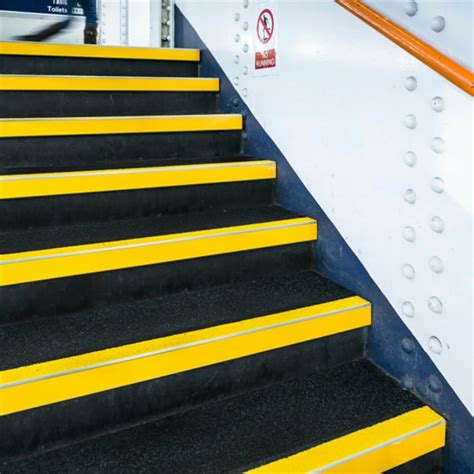 Industrial GRP Anti Slip Stair Tread Cover | Quantick Safety Systems