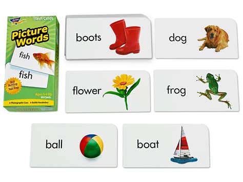 Picture-Words Flash Cards - Set 1 at Lakeshore Learning