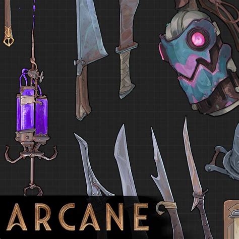 ArtStation - ARCANE - Props Design in 2022 | Prop design, Props ...