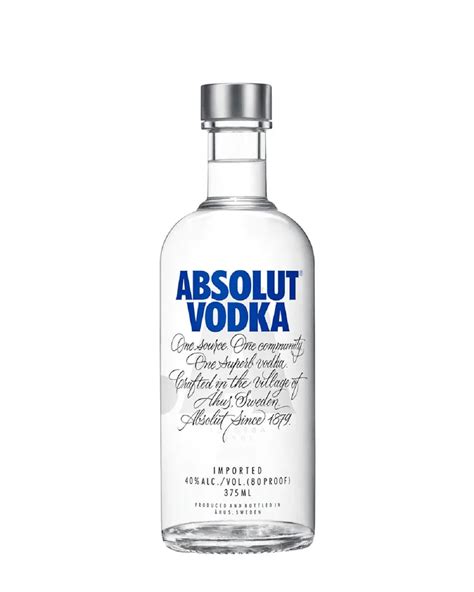 Absolut 80 Proof Vodka - 375mL Pickup in Texarkana, AR | Villa Liquor ...