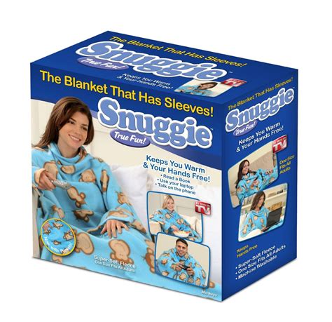 Snuggie Fleece Blanket with Sleeves, Camoflauge