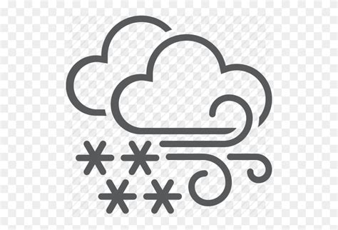 Blizzard, Clouds, Snow, Storm, Weather Icon - Blizzard PNG - FlyClipart