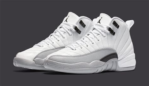 Air Jordan XII 12 White/Grey-Black | Sole Collector