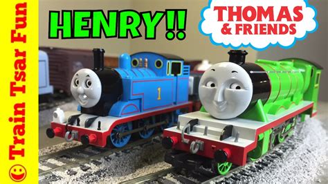 THOMAS AND FRIENDS | Bachmann HENRY the Green Engine HO Scale Train - YouTube