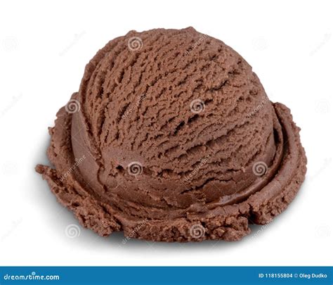 Chocolate Ice Cream Scoop stock photo. Image of scoop - 118155804