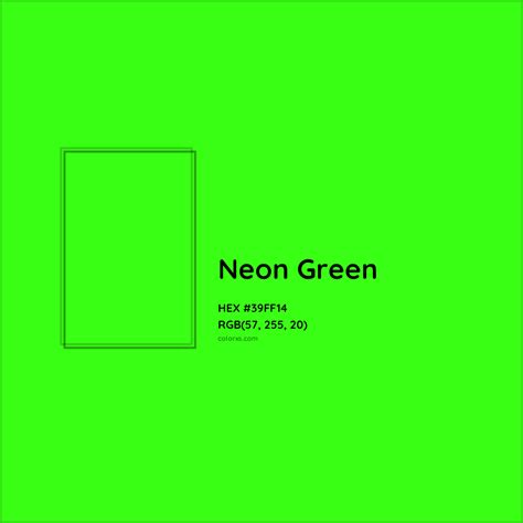 About Neon Green - Color codes, similar colors and paints - colorxs.com