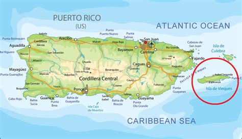 Map Of Puerto Rico Beaches - Maps For You